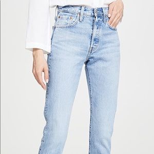 Levi’s 501 high rise skinny jeans